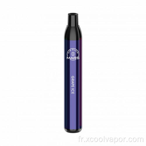 Xcool Vapor 2500buffs Jetables Vape HQD